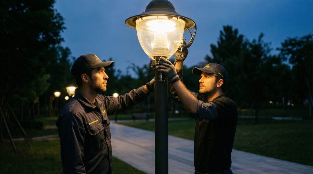 Городская среда и благоустройство: дворы, парки, освещение и как жители могут влиять на проекты - иллюстрация